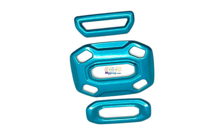 JL, JLU, Sahara, Rubicon, Jeep Wrangler, JT Gladiator Interior Ceiling Light Accent Cover Trim 3 Piece Set