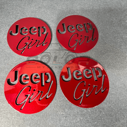 Air Vent Custom Emblem Design Interior Accent Trim JK,JKU, JL, JLU, Sahara, Rubicon, Jeep Wrangler, JT Gladiator 2PCS SET