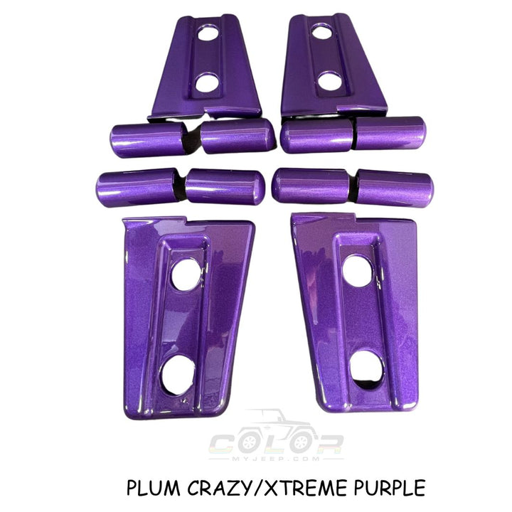 Door Hinge Accent Covers Exterior Jeep Trim,  JK, JKU Wrangler 2007-2018 2 Door
