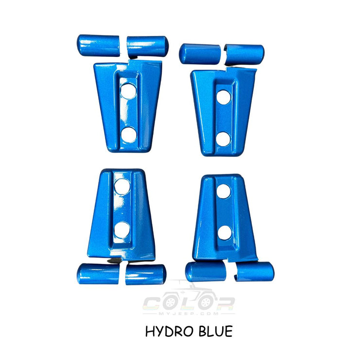 Door Hinge Accent Covers Exterior Jeep Trim,  JK, JKU Wrangler 2007-2018 2 Door