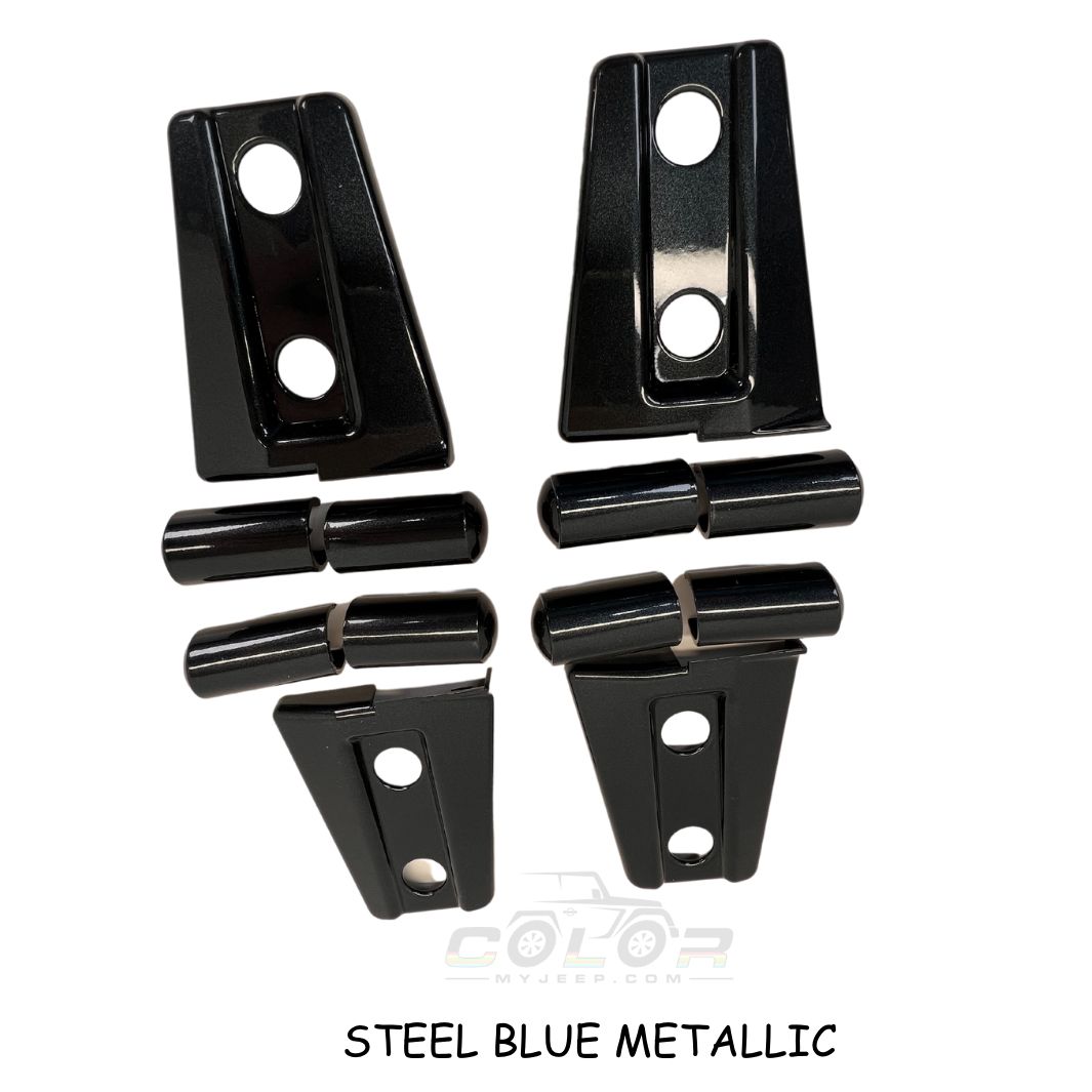 Door Hinge Accent Covers Exterior Jeep Trim,  JK, JKU Wrangler 2007-2018 2 Door