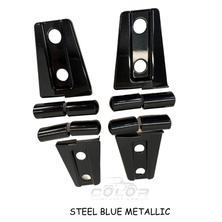 Door Hinge Accent Covers Exterior Jeep Trim,  JK, JKU Wrangler 2007-2018 2 Door