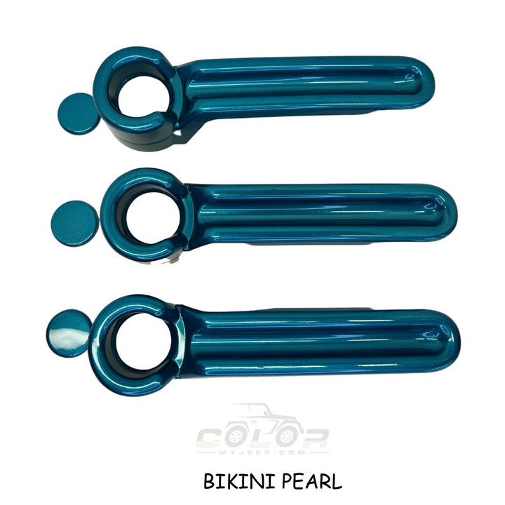 Door Handle Accent Covers Exterior Jeep Trim JK and Jeep Liberty 2 Door