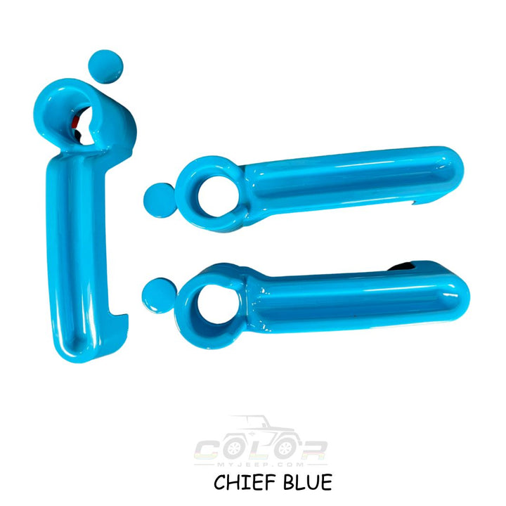 Door Handle Accent Covers Exterior Jeep Trim JK and Jeep Liberty 2 Door