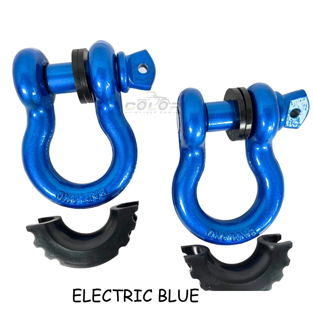 All Model D Ring Shackles 3/4 With Isolators Pair