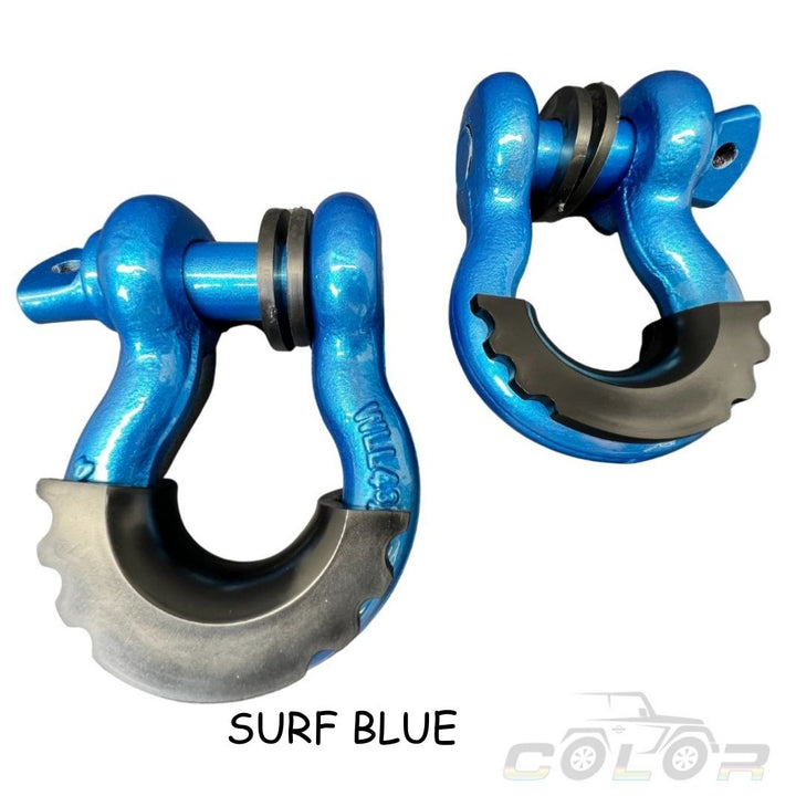 All Model D Ring Shackles 3/4 With Isolators Pair