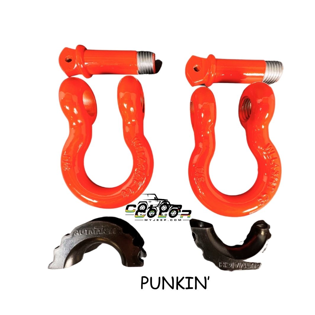 All Model D Ring Shackles 3/4 With Isolators Pair