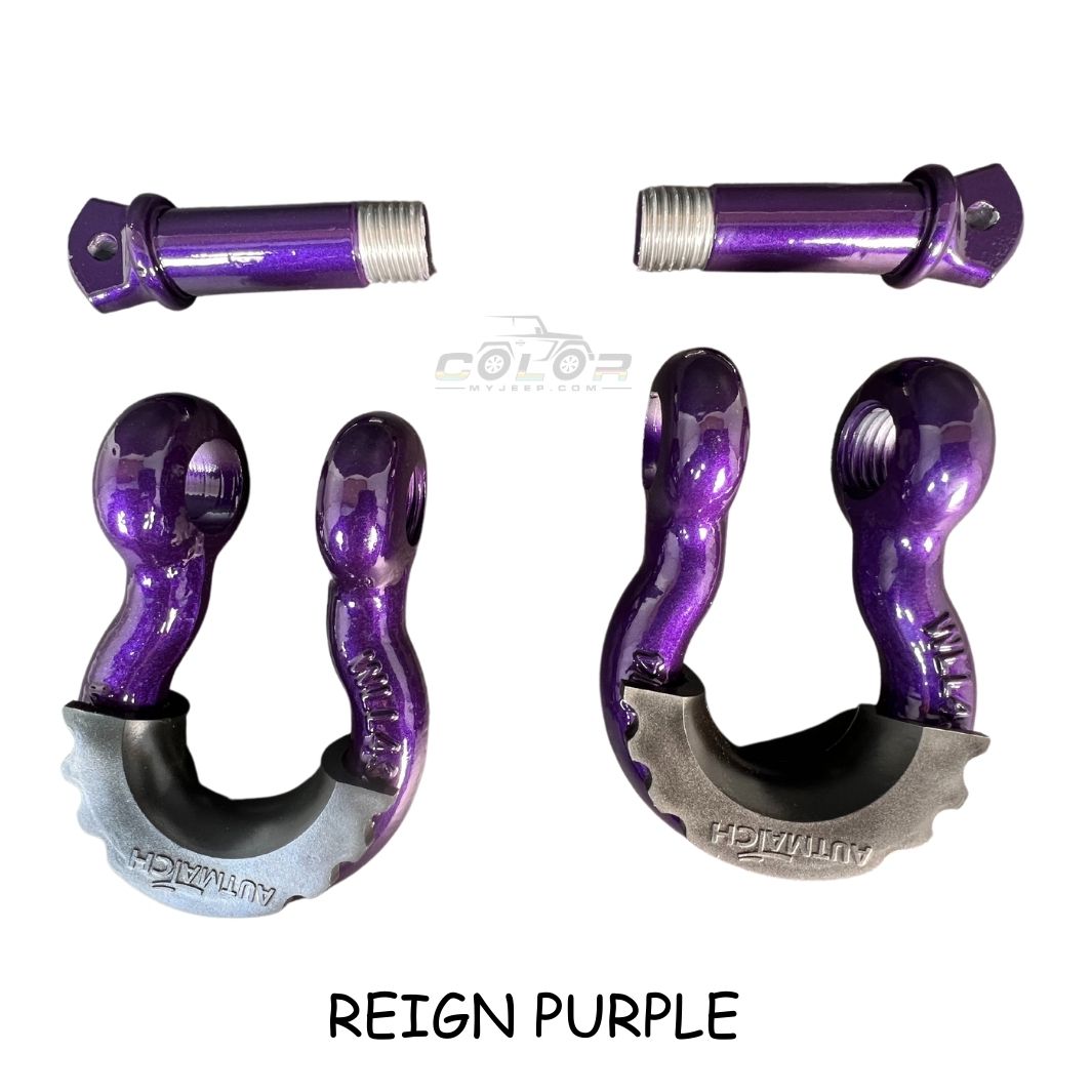 All Model D Ring Shackles 3/4 With Isolators Pair