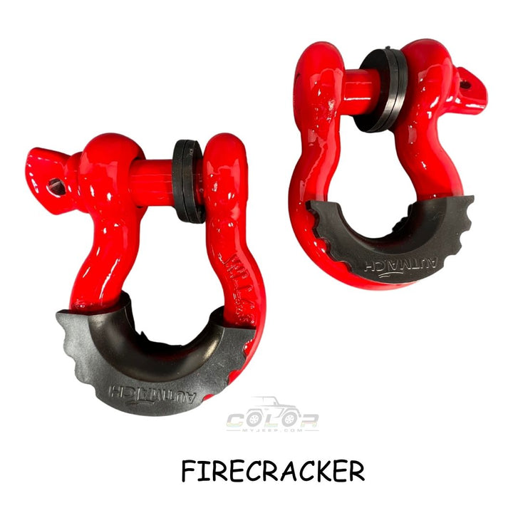 All Model D Ring Shackles 3/4 With Isolators Pair