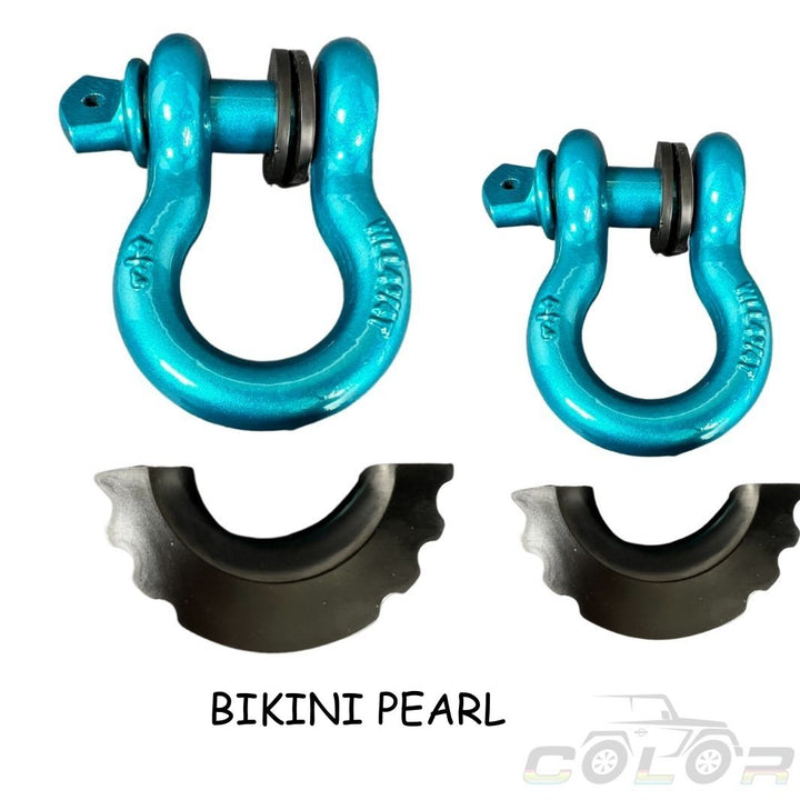 All Model D Ring Shackles 3/4 With Isolators Pair