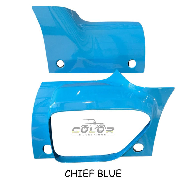 JL, JLU, Sahara, Rubicon, 4XE Body Armor Outer Cowl Exterior Accent Trim 2 PCS Set