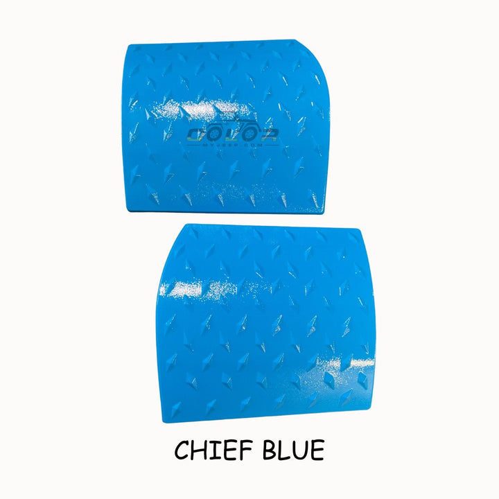 Body Hood Armor Outer Cowl Accent Covers Exterior Jeep Trim Diamond Plate JK, JKU Wrangler 2007-2018