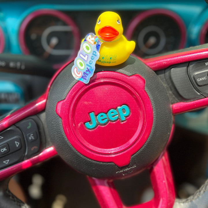 Steering Wheel and Center Hub Trim 2 PCS set, JL/JLU GLADIATOR