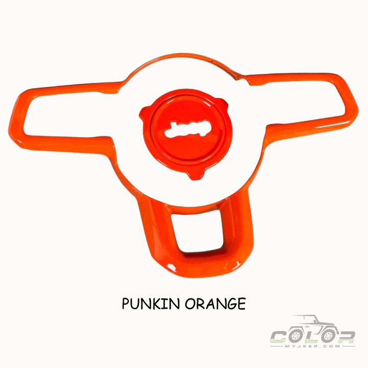 Steering Wheel and Center Hub Trim 2 PCS set, JL/JLU GLADIATOR