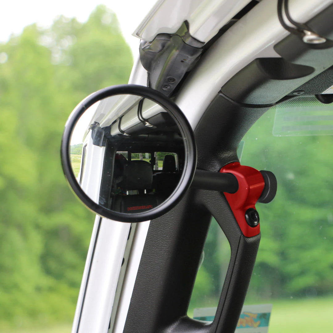 **2024** Gladiator / JT A-Pillar Side Jeep Mirrors with Base Mount Driver AND Passenger
