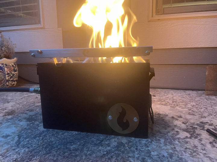 Over-Under Grill Thingy: Stand and Grill In One!