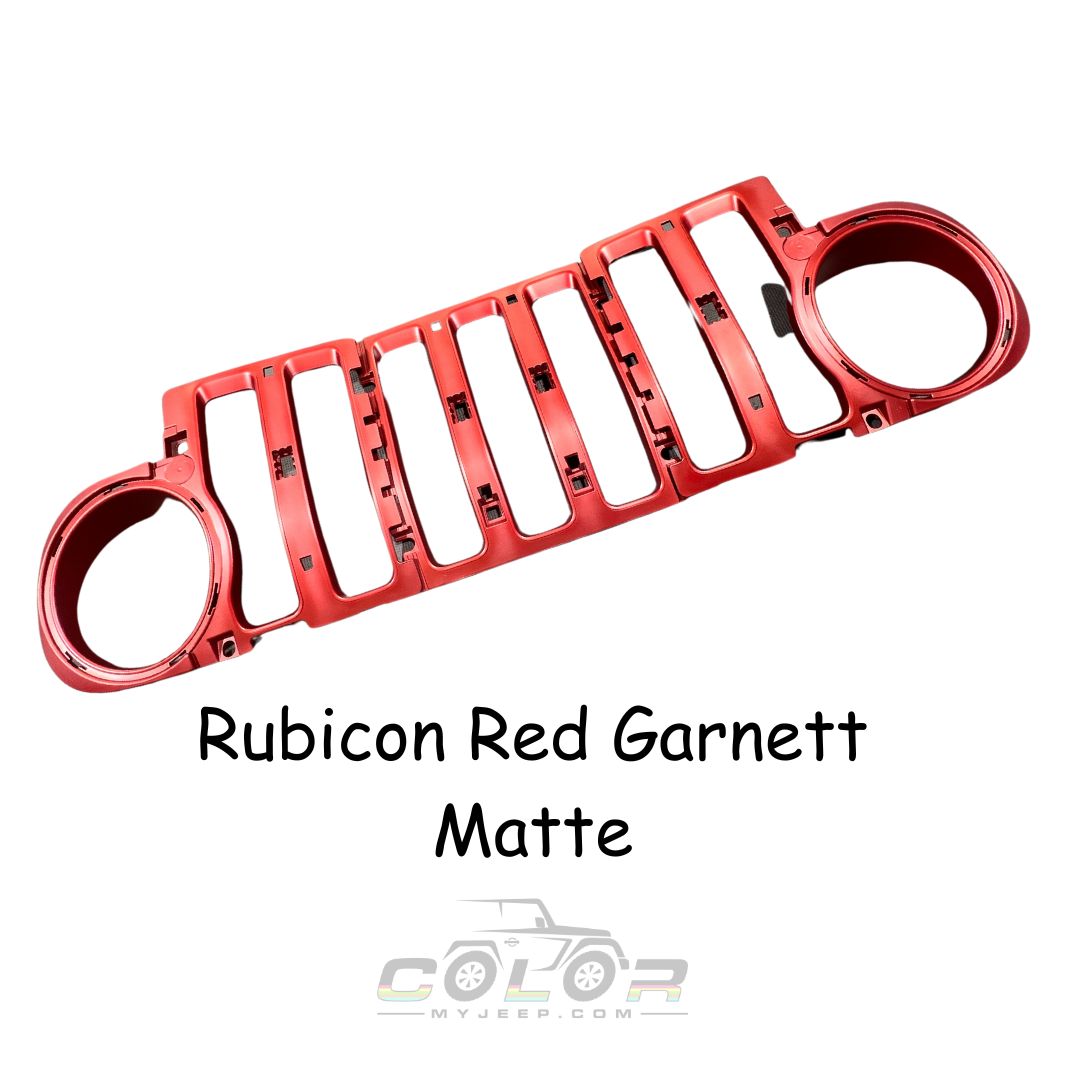 Headlight and Grille Replacement Exterior Accent Trim JL, JLU, Sahara, Rubicon, JT Gladiator Mopar OEM