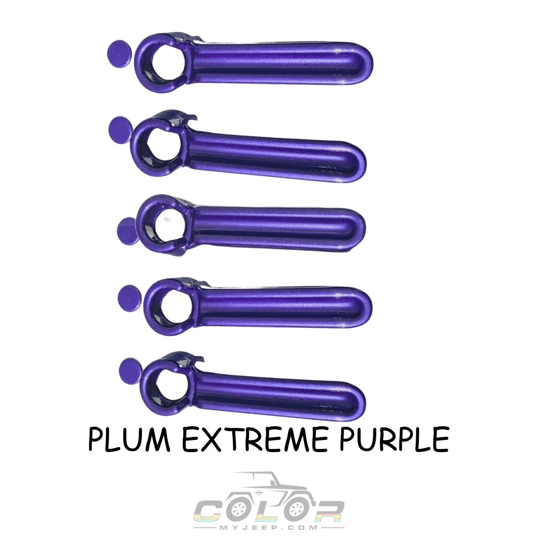 Door Handle Accent Covers Exterior Jeep Trim JK and Jeep Liberty 4 Door