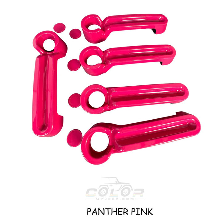 Door Handle Accent Covers Exterior Jeep Trim JK and Jeep Liberty 4 Door