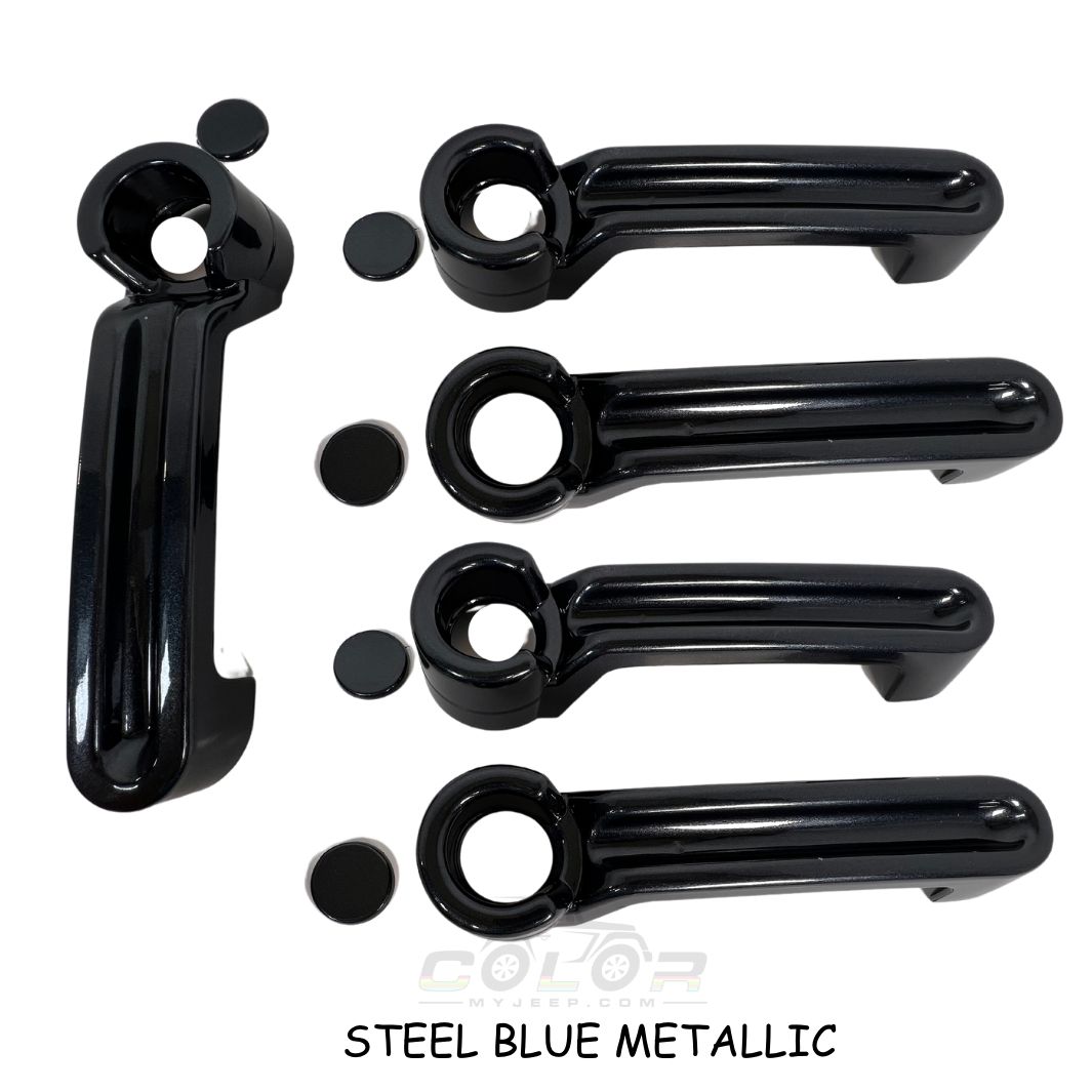 Door Handle Accent Covers Exterior Jeep Trim JK and Jeep Liberty 4 Door