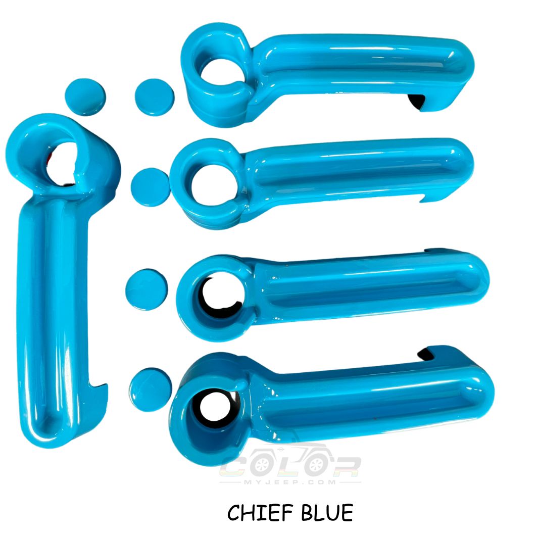 Door Handle Accent Covers Exterior Jeep Trim JK and Jeep Liberty 4 Door