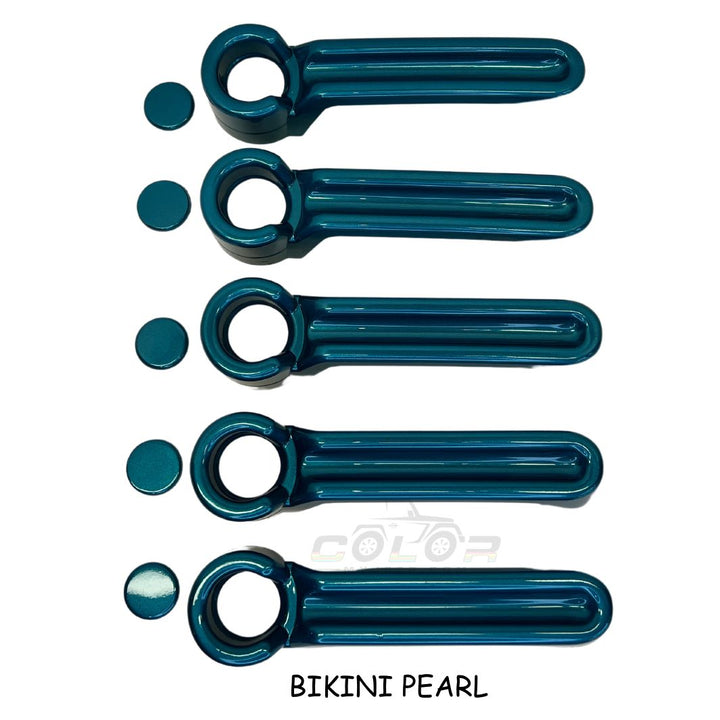 Door Handle Accent Covers Exterior Jeep Trim JK and Jeep Liberty 4 Door