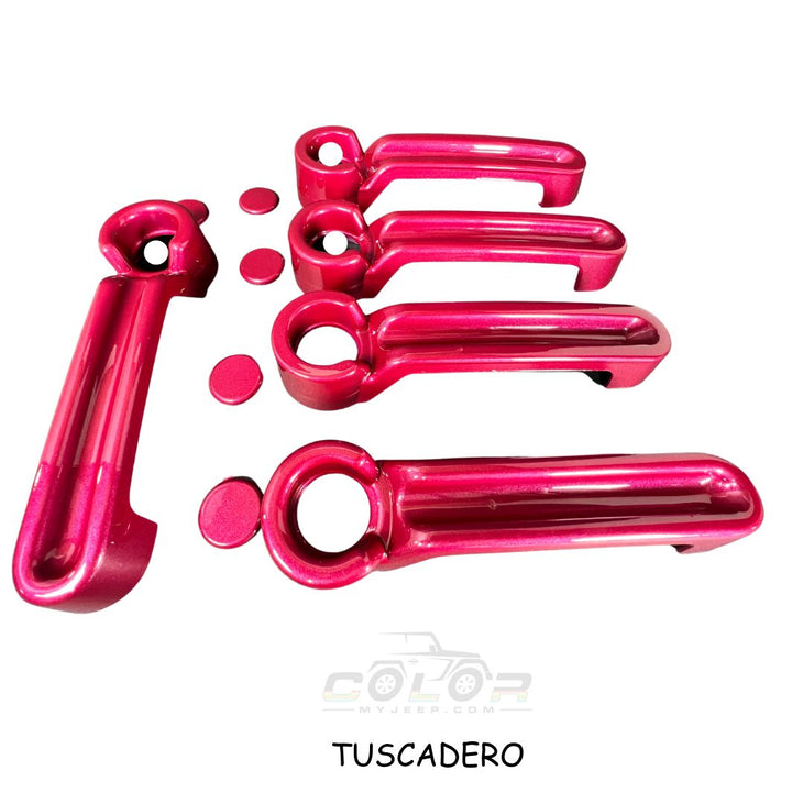 Door Handle Accent Covers Exterior Jeep Trim JK and Jeep Liberty 4 Door