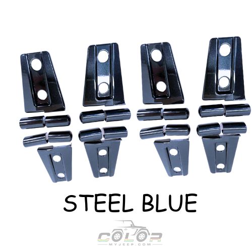 Door Hinge Accent Covers Exterior Jeep Trim,  JK, JKU Wrangler 2007-2018 4 Door