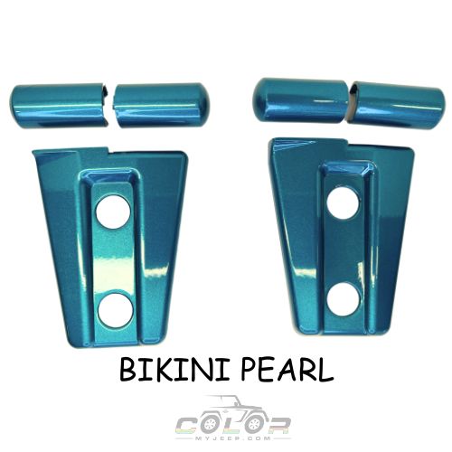 Hood Hinge Accent Covers Exterior Jeep Trim JK, JKU Wrangler 2007-2018