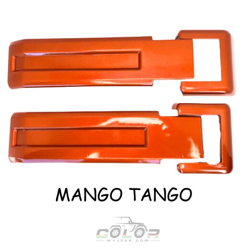 Tailgate Door Hinge Accent Covers Exterior Jeep Trim JK, JKU Wrangler 2007-2018