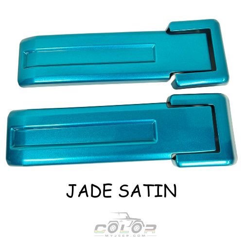 Tailgate Door Hinge Accent Covers Exterior Jeep Trim JK, JKU Wrangler 2007-2018