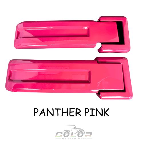 Tailgate Door Hinge Accent Covers Exterior Jeep Trim JK, JKU Wrangler 2007-2018