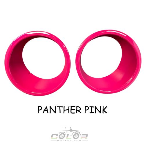 Headlight Surround Trim Accent Cover Surrounds Exterior Jeep Trim JK, JKU Wrangler 2007-2018