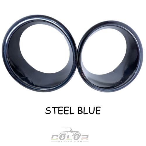 Headlight Surround Trim Accent Cover Surrounds Exterior Jeep Trim JK, JKU Wrangler 2007-2018