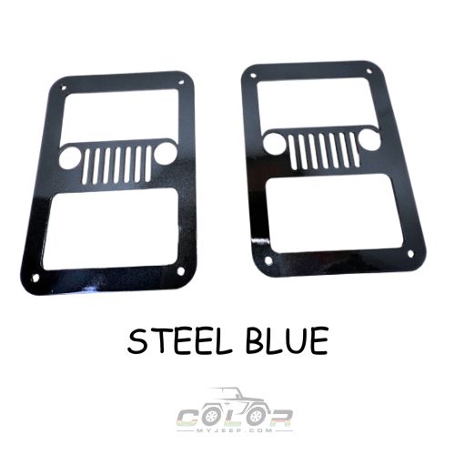 Tail Light Trim Accent Covers Exterior Jeep Trim JK, JKU Wrangler 2007-2018