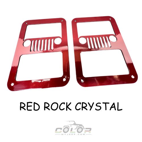 Tail Light Trim Accent Covers Exterior Jeep Trim JK, JKU Wrangler 2007-2018