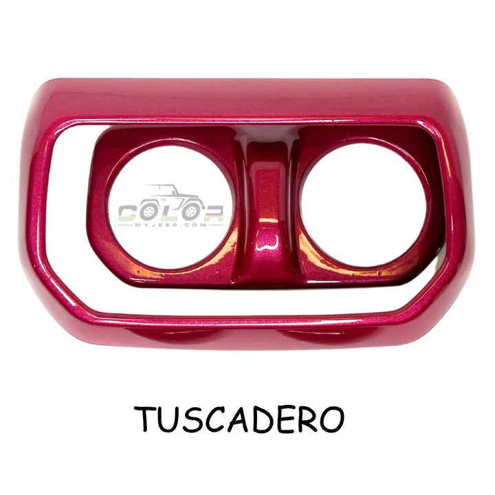 Rear Passenger Floor Console  Interior Bezel Accent Cover Trim JL, JLU, Sahara, Rubicon, Jeep Wrangler, JT, Gladiator