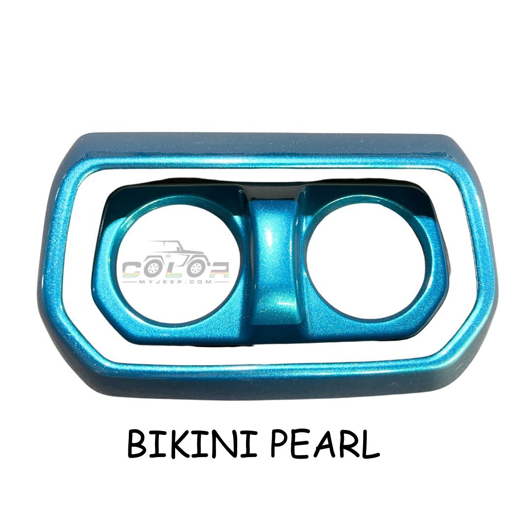 Rear Passenger Floor Console  Interior Bezel Accent Cover Trim JL, JLU, Sahara, Rubicon, Jeep Wrangler, JT, Gladiator