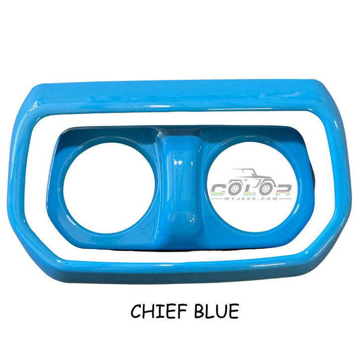 Rear Passenger Floor Console  Interior Bezel Accent Cover Trim JL, JLU, Sahara, Rubicon, Jeep Wrangler, JT, Gladiator