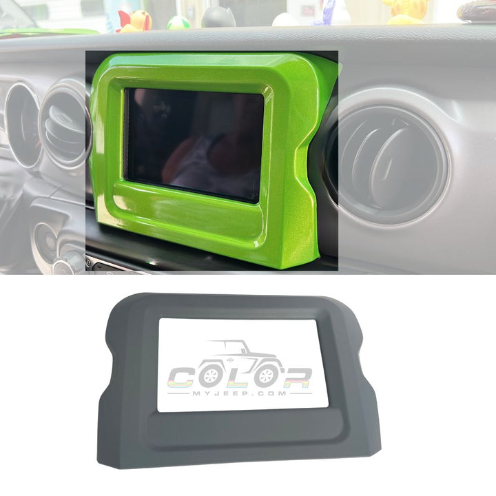 Dash Frame Accent Trim Cover JL, JLU, Sahara, Rubicon, Jeep Wrangler, JT Gladiator Interior 7" OPEN BOX/FINAL SALE