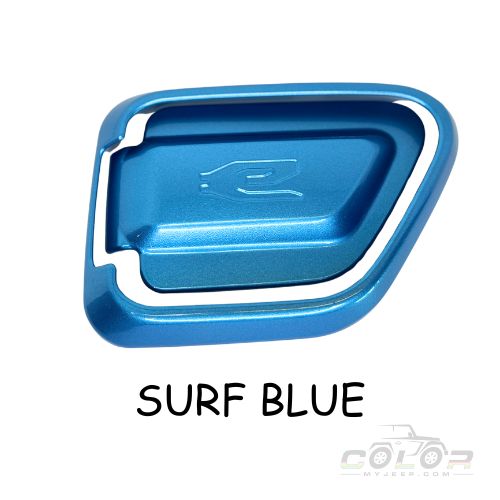 Charge Port Accent Cover Trim JL, JLU, 4XE Sahara, Rubicon, Jeep Wrangler, Exterior