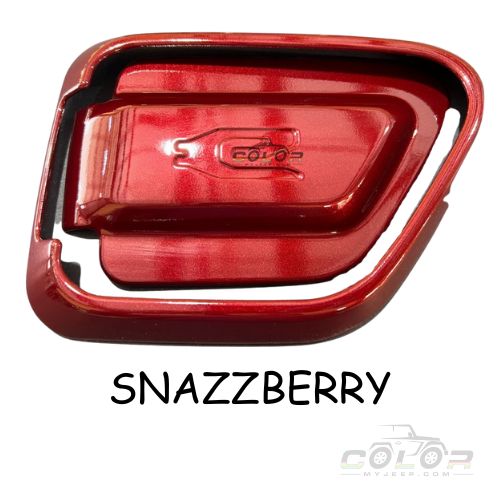 Charge Port Accent Cover Trim JL, JLU, 4XE Sahara, Rubicon, Jeep Wrangler, Exterior