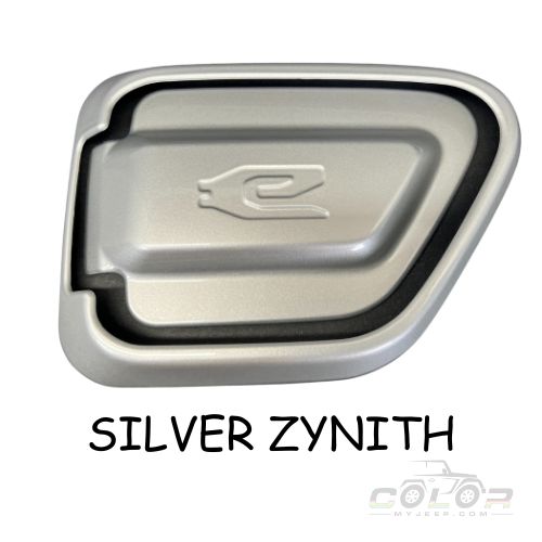 Charge Port Accent Cover Trim JL, JLU, 4XE Sahara, Rubicon, Jeep Wrangler, Exterior