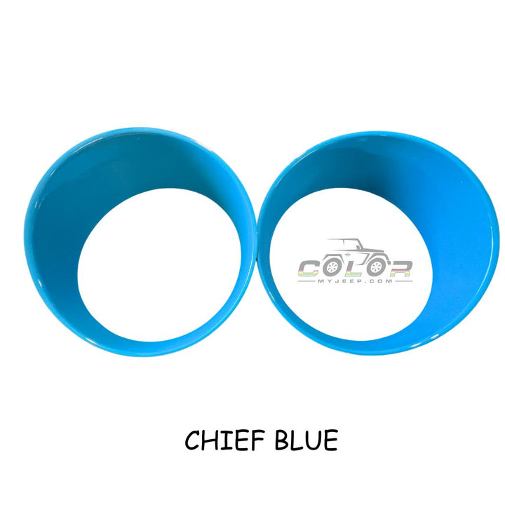 Headlight Bezel Surround Accent Cover Trim Set JL, JLU, Jeep Wrangler, JT, Gladiator. 2018-2023 See Full Description to Confirm Fit!