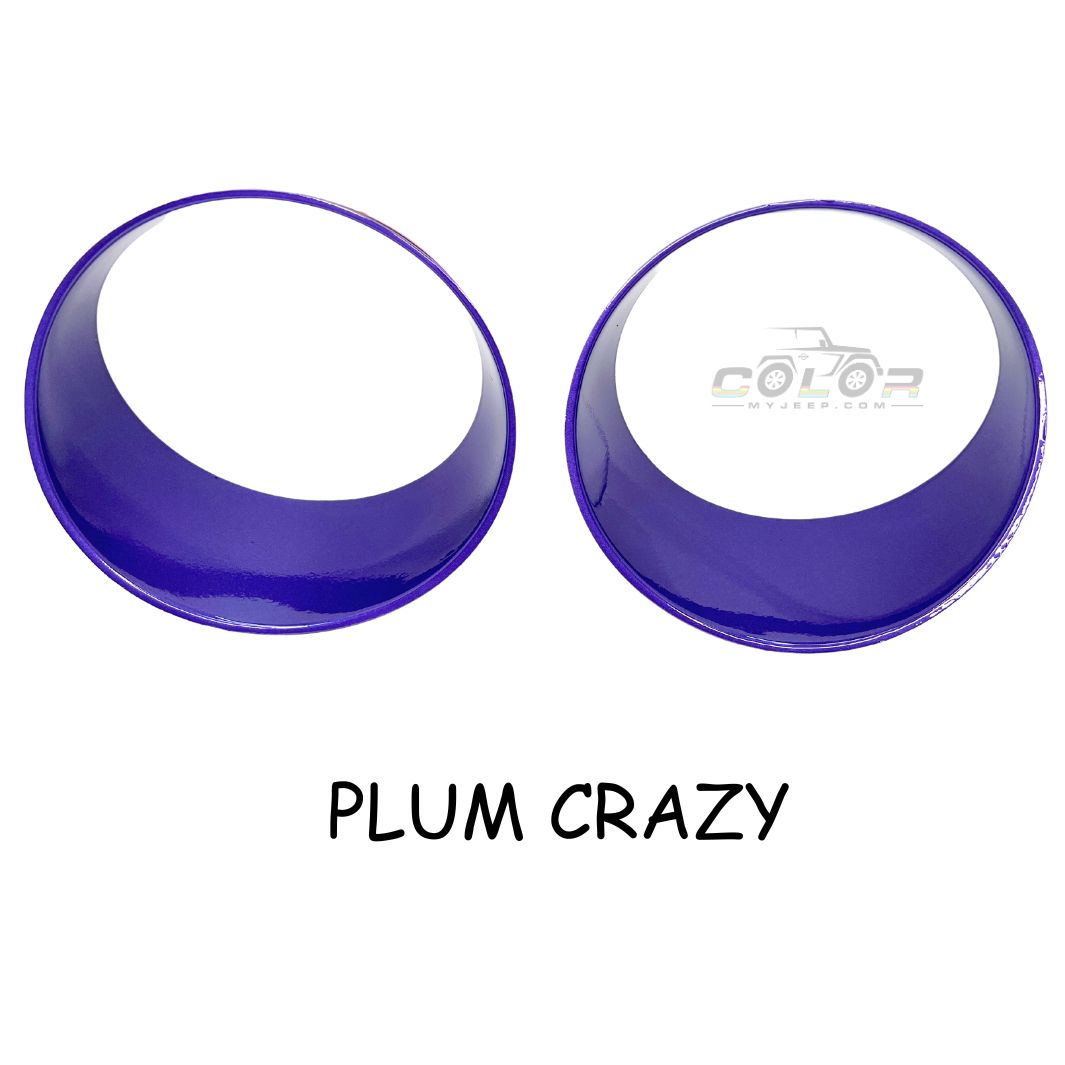 Headlight Bezel Surround Accent Cover Trim Set JL, JLU, Jeep Wrangler, JT, Gladiator. 2018-2023 See Full Description to Confirm Fit!