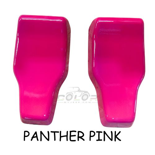 Rear Window Hinge Exterior Accent Trim Covers for Hard Top JL, JLU, Sahara, Rubicon, Jeep Wrangler