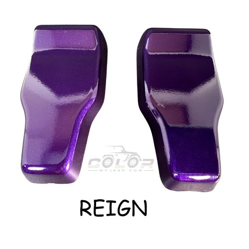 Rear Window Hinge Exterior Accent Trim Covers for Hard Top JL, JLU, Sahara, Rubicon, Jeep Wrangler