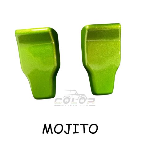 Rear Window Hinge Exterior Accent Trim Covers for Hard Top JL, JLU, Sahara, Rubicon, Jeep Wrangler