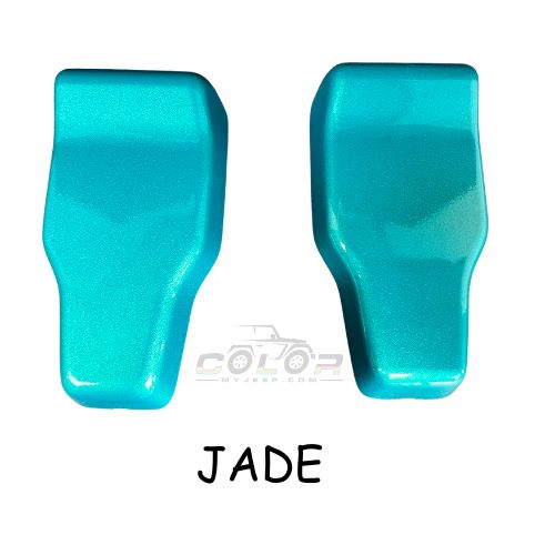 Rear Window Hinge Exterior Accent Trim Covers for Hard Top JL, JLU, Sahara, Rubicon, Jeep Wrangler