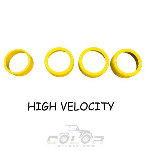 Knob Trim Air Conditioner Media Headlight Control Knob Kit 4PCS Set JL, JLU, Sahara, Rubicon, Jeep Wrangler, JT Gladiator